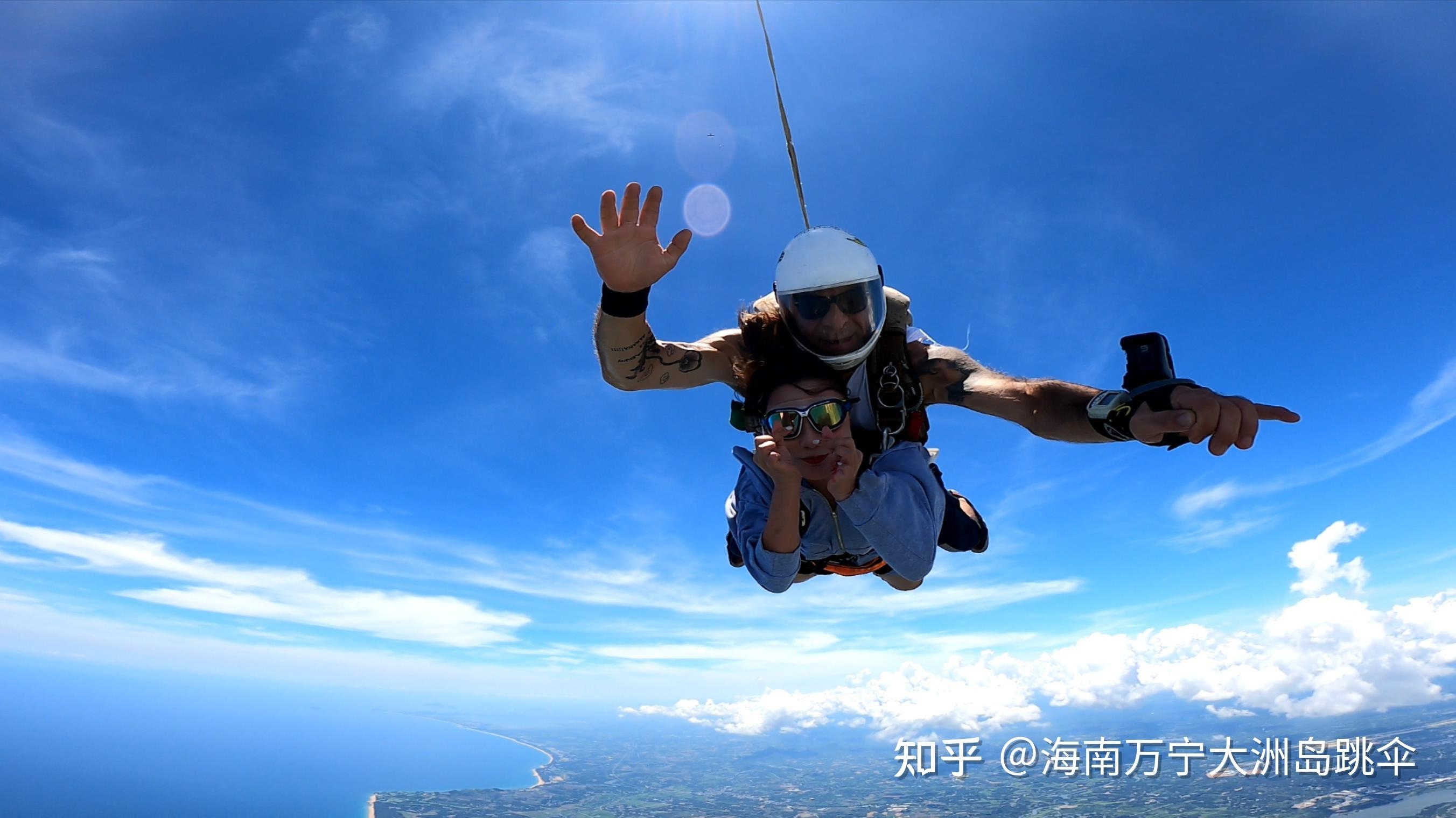 梦见跳伞，自由落体中的心灵探索插图