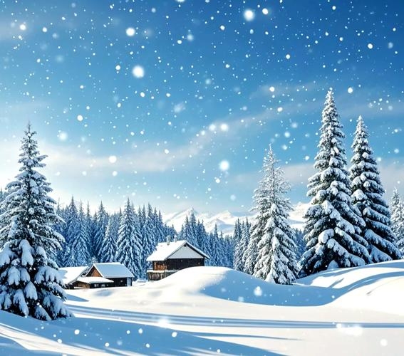 梦见下大雪，雪中的奇幻与希望交织插图