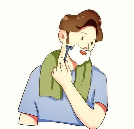 梦见刮胡子，烦恼与伴侣关系的暗示插图