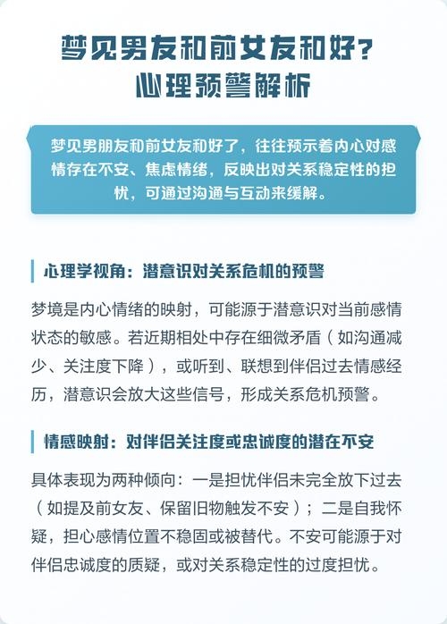 梦见男友与前女友复合，情感波动预兆解析插图