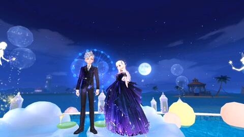 梦幻星河，蝶舞与绮梦的交织插图