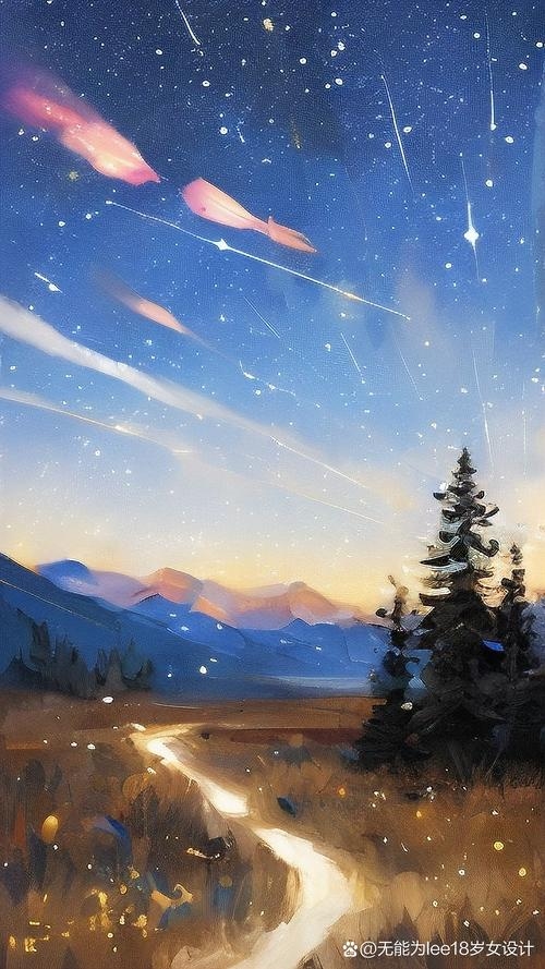 梦中的流星雨，永恒浪漫的奇幻之旅插图