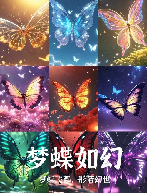 梦中的蝴蝶，探索潜意识中的美丽与自由插图