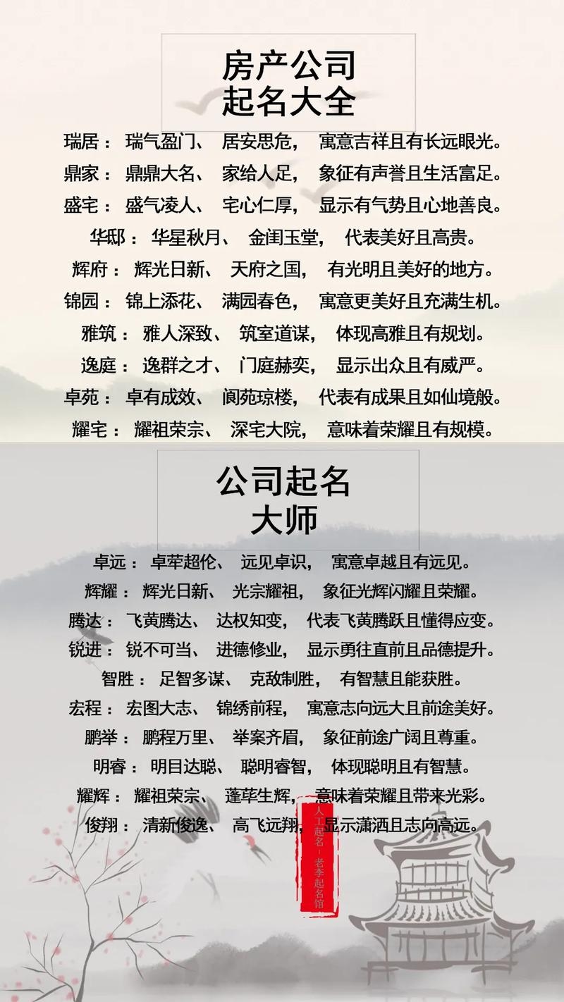 取名大师，匠心独运，字字珠玑插图