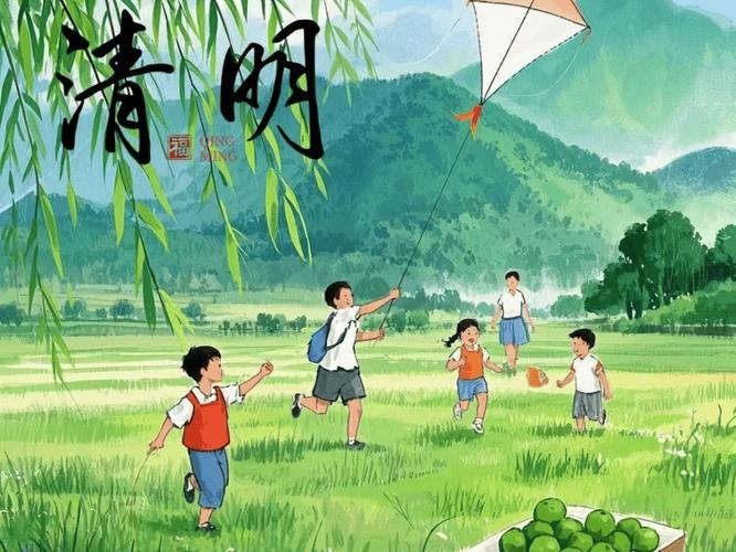 清明节，踏青、行清与柳枝会插图