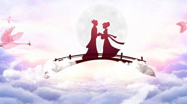 七夕节，中国民间的乞巧、牛郎织女相会日插图