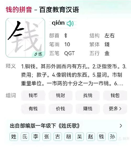 钱拼音，汉字里的财富密码插图