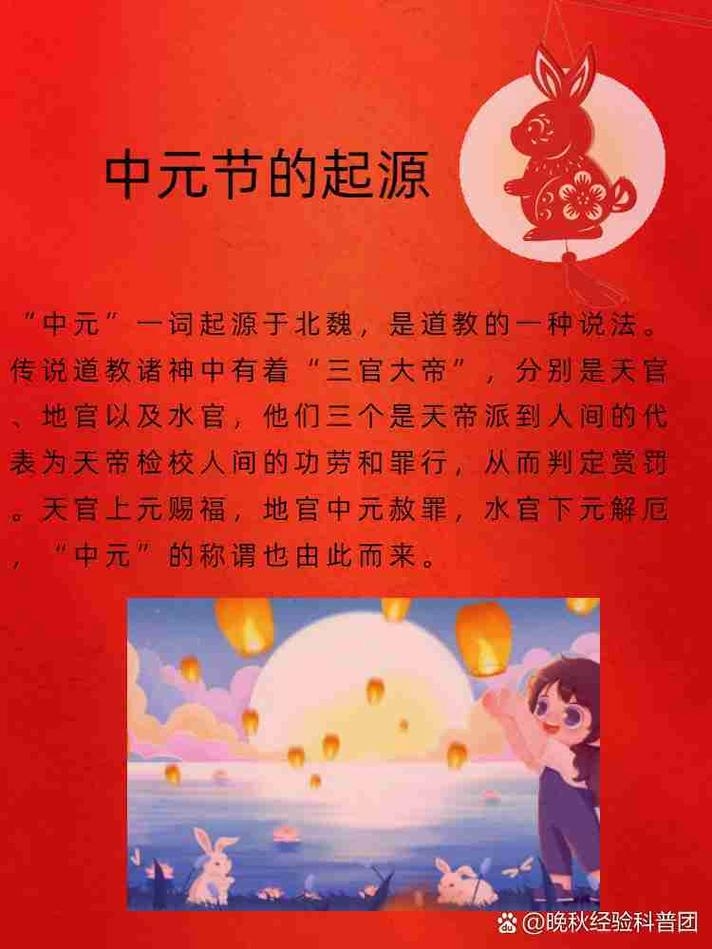七月十四日，鬼节起源与习俗插图