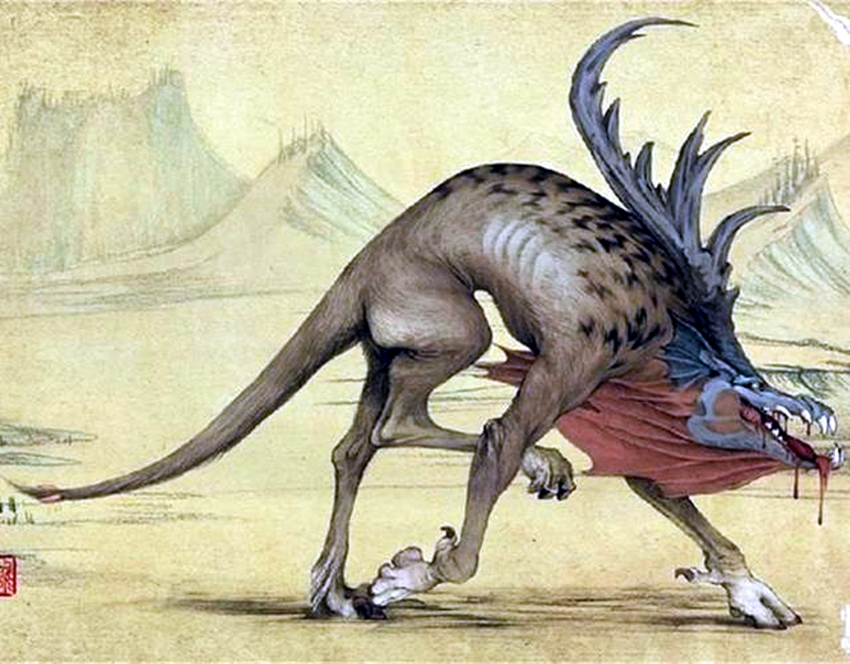 人面兽心是猴，象征狡诈阴险。插图