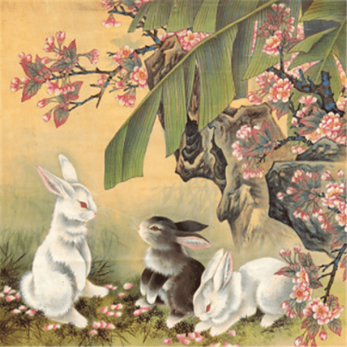 如沐春风生肖兔与龙相关插图