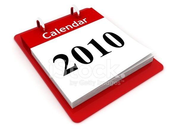 如何用Word和Excel制作2010年日历插图