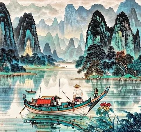山水情画聊天室，共赴山水间的心灵盛宴插图