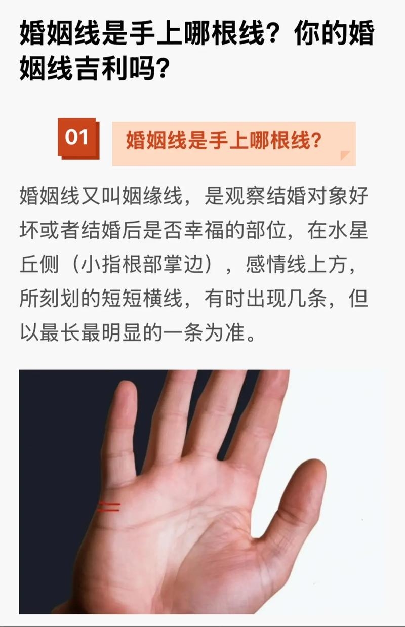 手相婚姻线图解，探寻夫妻婚姻的智慧密码插图