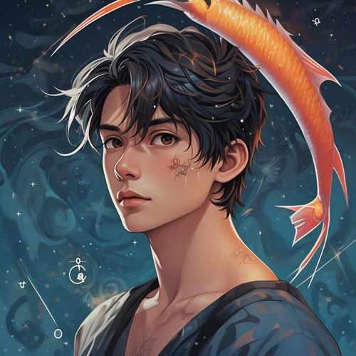 双鱼座男生,梦幻与现实的温柔交织插图 双鱼座男生,梦幻与现实的温柔交织插图