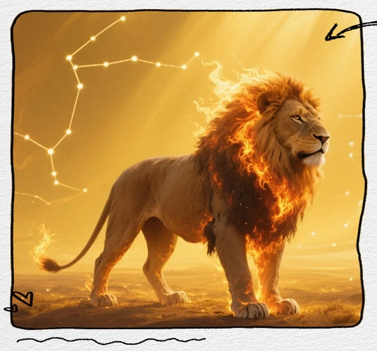 上升狮子座，自信魅力与领导风范的完美融合插图