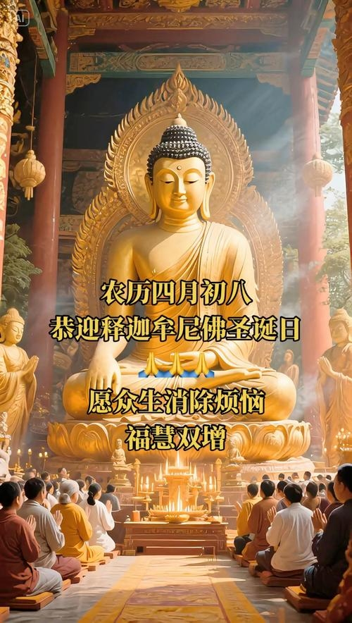 四月初八，佛诞的庄严庆典插图