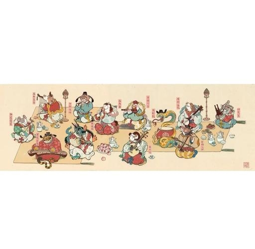 三足鼎立，逐鹿天下的生肖盛宴插图