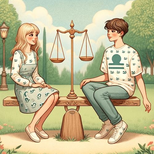 天秤座男人的爱情哲学，平衡与选择的艺术插图