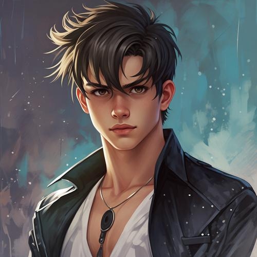 天蝎座男生，深邃如夜，热情如火插图