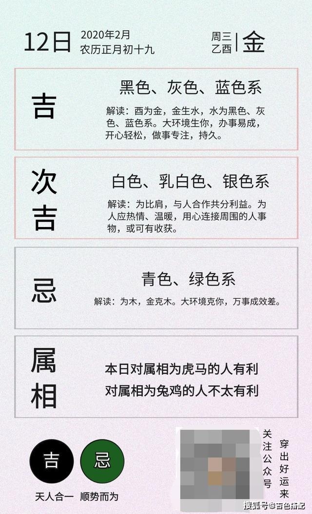 五行穿衣指南，2021年12月2日，以五行之力提升你的运势插图