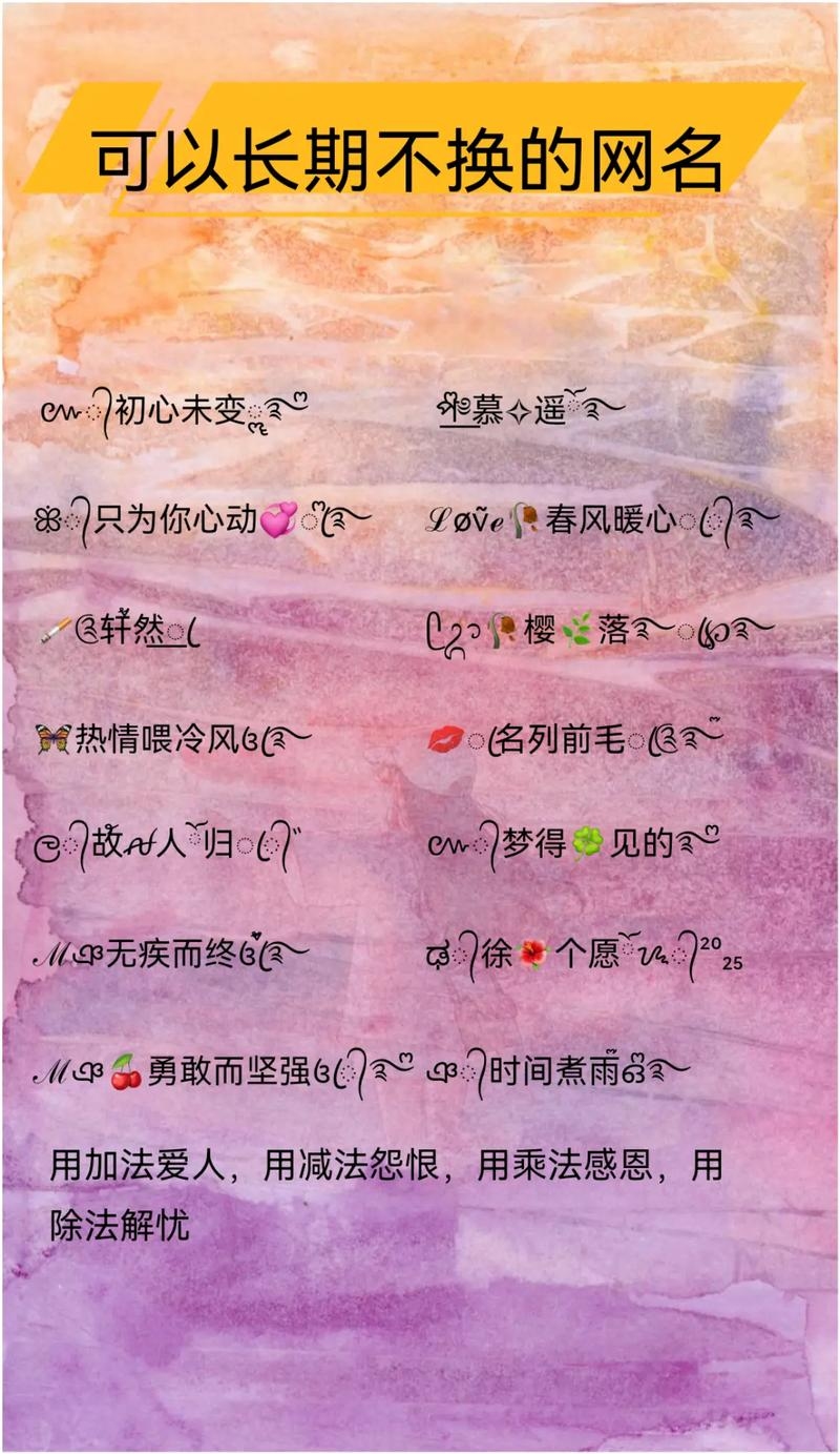 网名配对，打破千篇一律的创作陷阱，解锁个性与美感的双重视角插图