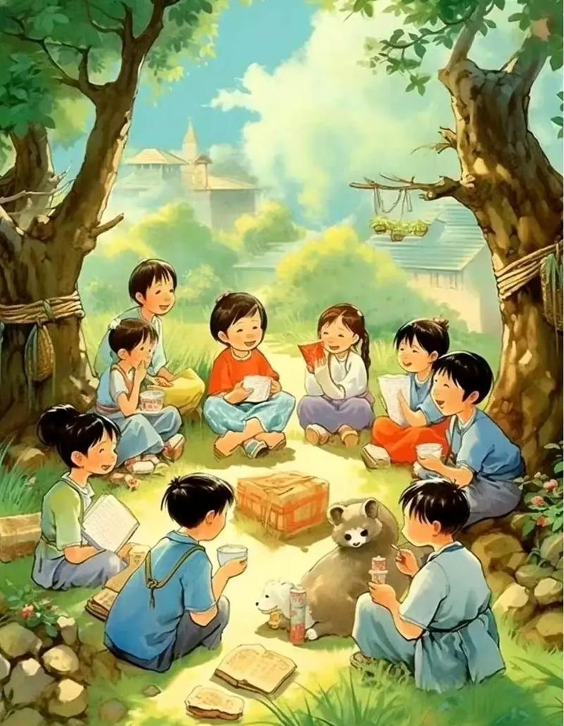 唯美童梦，儿童相册的温馨记忆插图