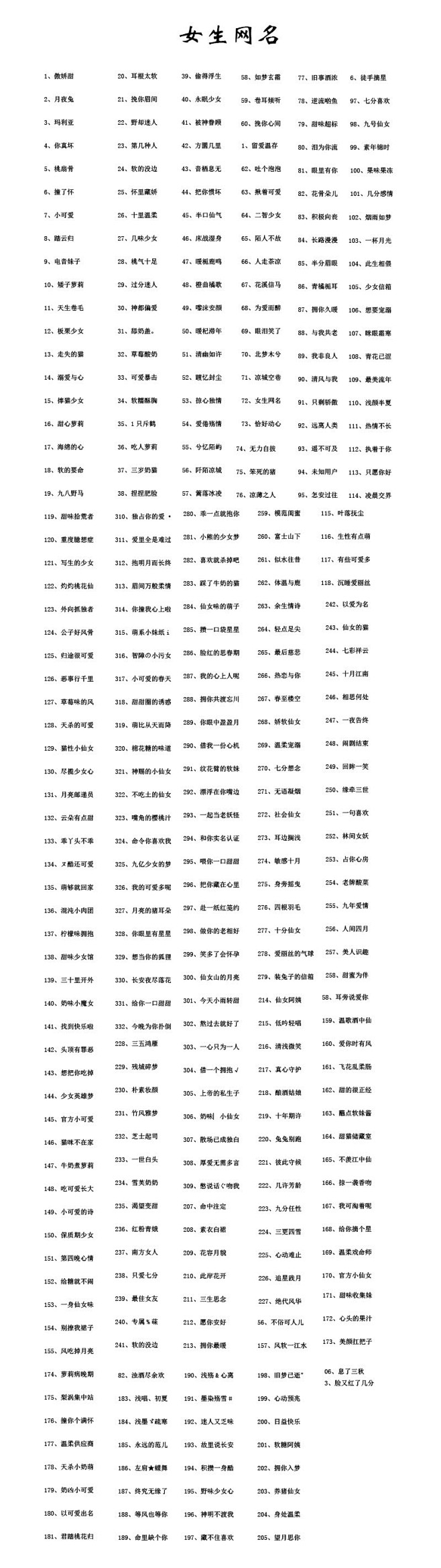 网名2014，网络昵称的新纪元插图