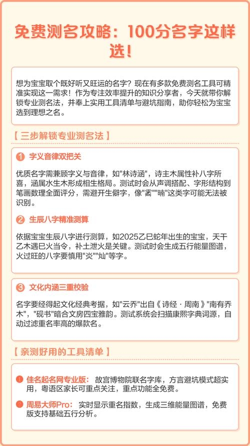 网络取名测名软件，局限性与选择指南插图