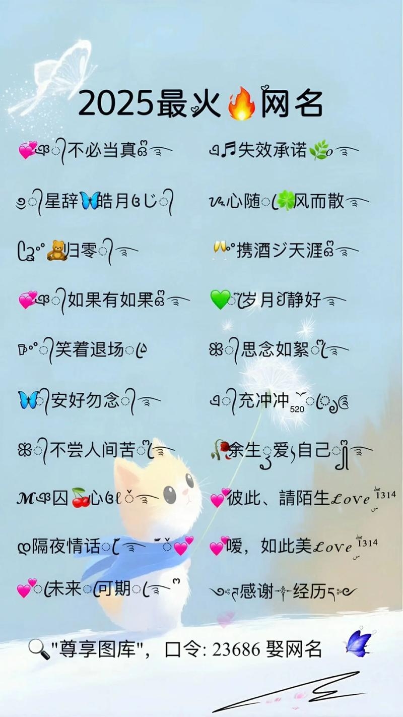 网络最灵动昵称，个性独特推荐网名插图