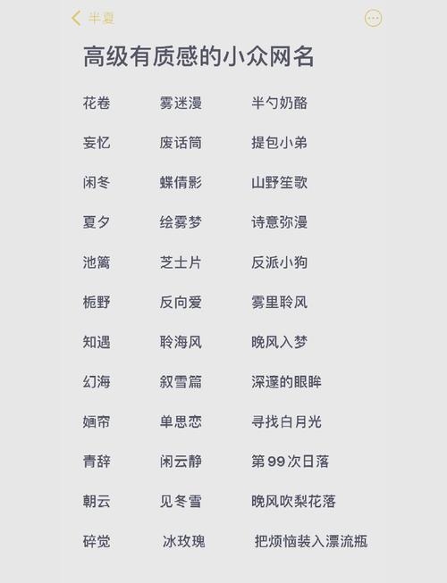 网游好名字，打造个性与策略的完美结合插图