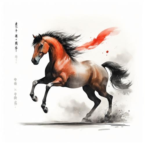 楚才晋用，生肖马，文化韵味深插图