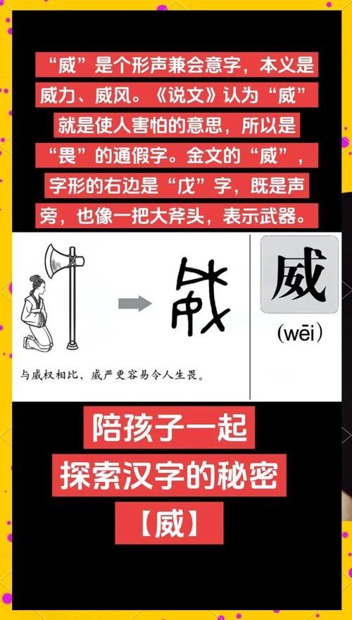 威的部首，探索汉字背后的奥秘插图