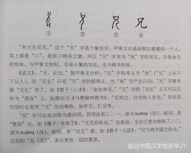 兄的部首，探寻汉字背后的文化密码插图