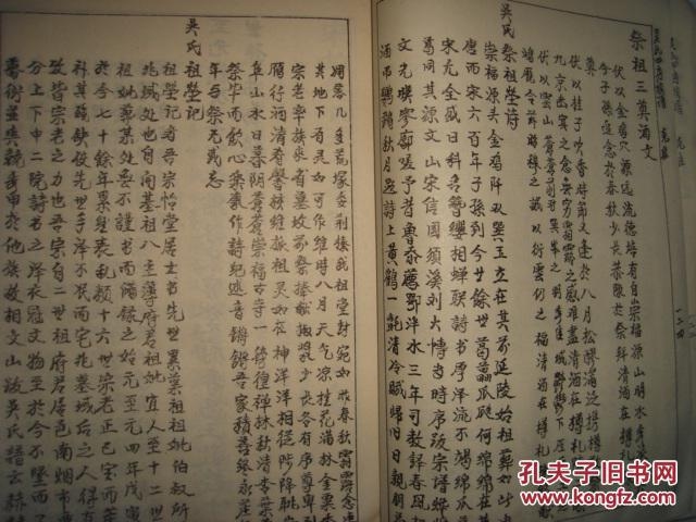 肥东吴氏族谱研究插图