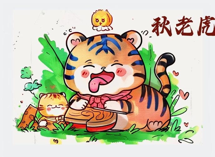 秋风落叶，生肖虎成气候引景起插图