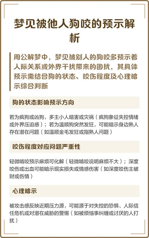 孕妇梦见被狗咬，寓意与心理解析插图