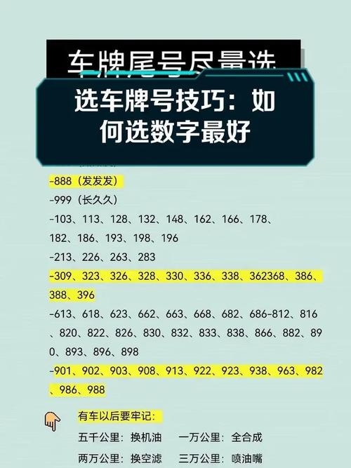 免费测车牌号吉凶，打造好运车牌照！插图