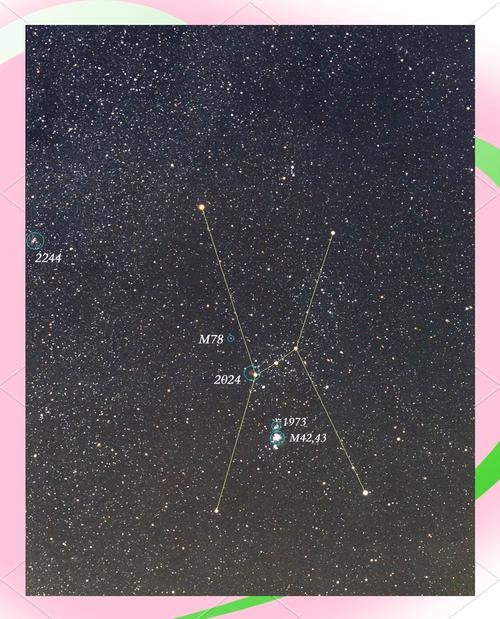 猎户星座，冬夜里的璀璨明珠插图