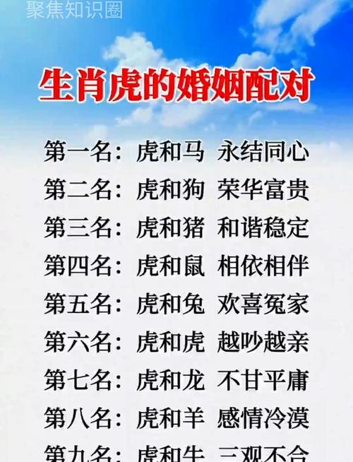 属虎男最佳婚配，探索生肖配对中的奥秘插图