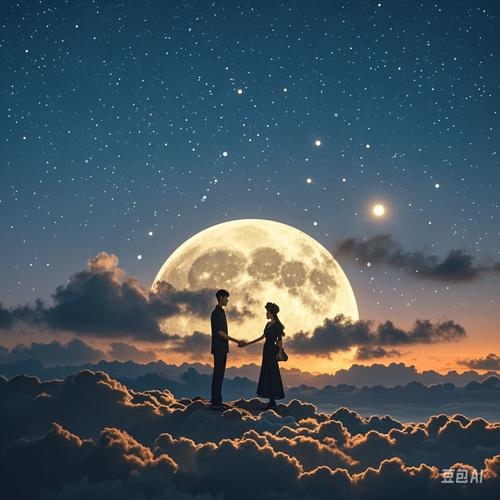 星河月映，浪漫情缘插图