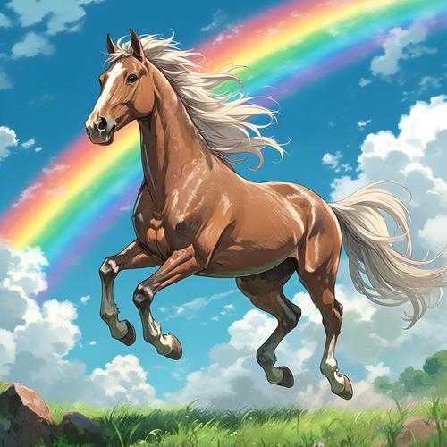 逆来顺受的生肖，马插图