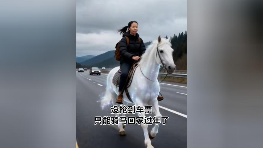 骑马回家梦境，预示生活挑战与情绪波动插图