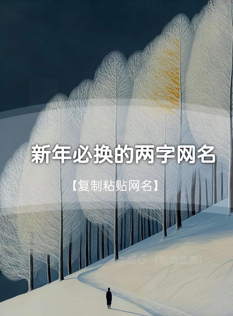 新年新气象，换个网名迎好运插图