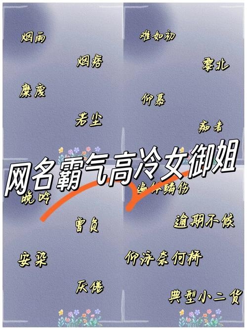 霸气女神、冷酷冰山等风，提趣味女名插图