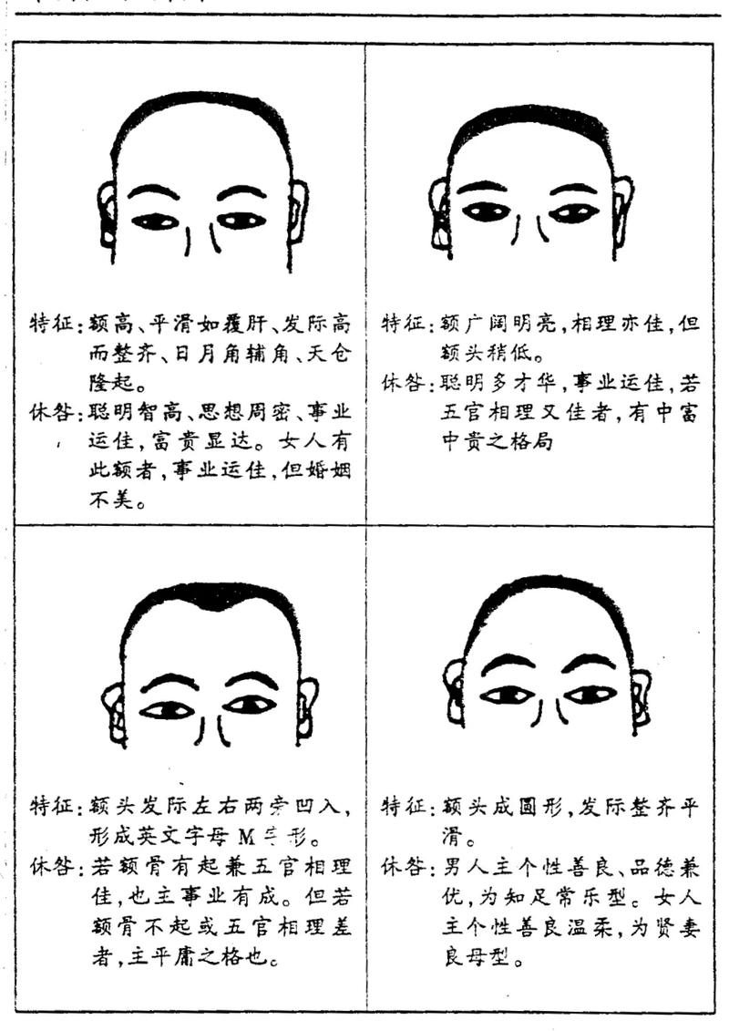额头高者面相解析，智慧与独立并存插图