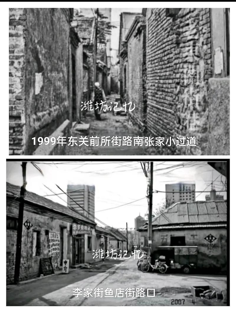 潍坊变迁，从市井记忆到现代都市的蜕变与怀旧插图