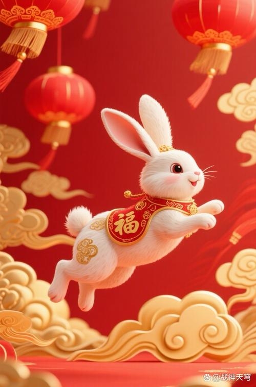 属兔二月生，生命力旺福气多插图