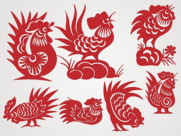 柳绿花红，生肖鸡的色彩之谜插图