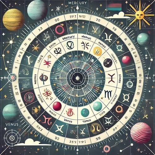 星盘合盘，探索宇宙与心灵的奥秘插图