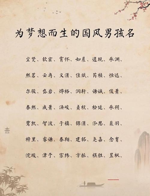 男孩名子，爱与梦想的交汇点插图